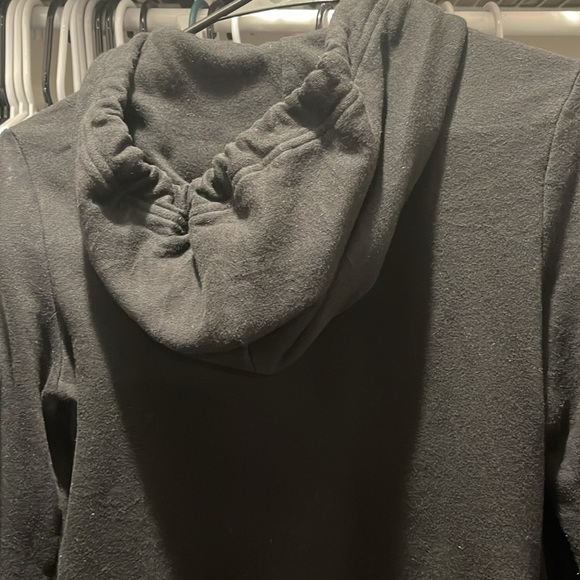 Pink vs black zip up hoodie XS - Picture 6 of 9